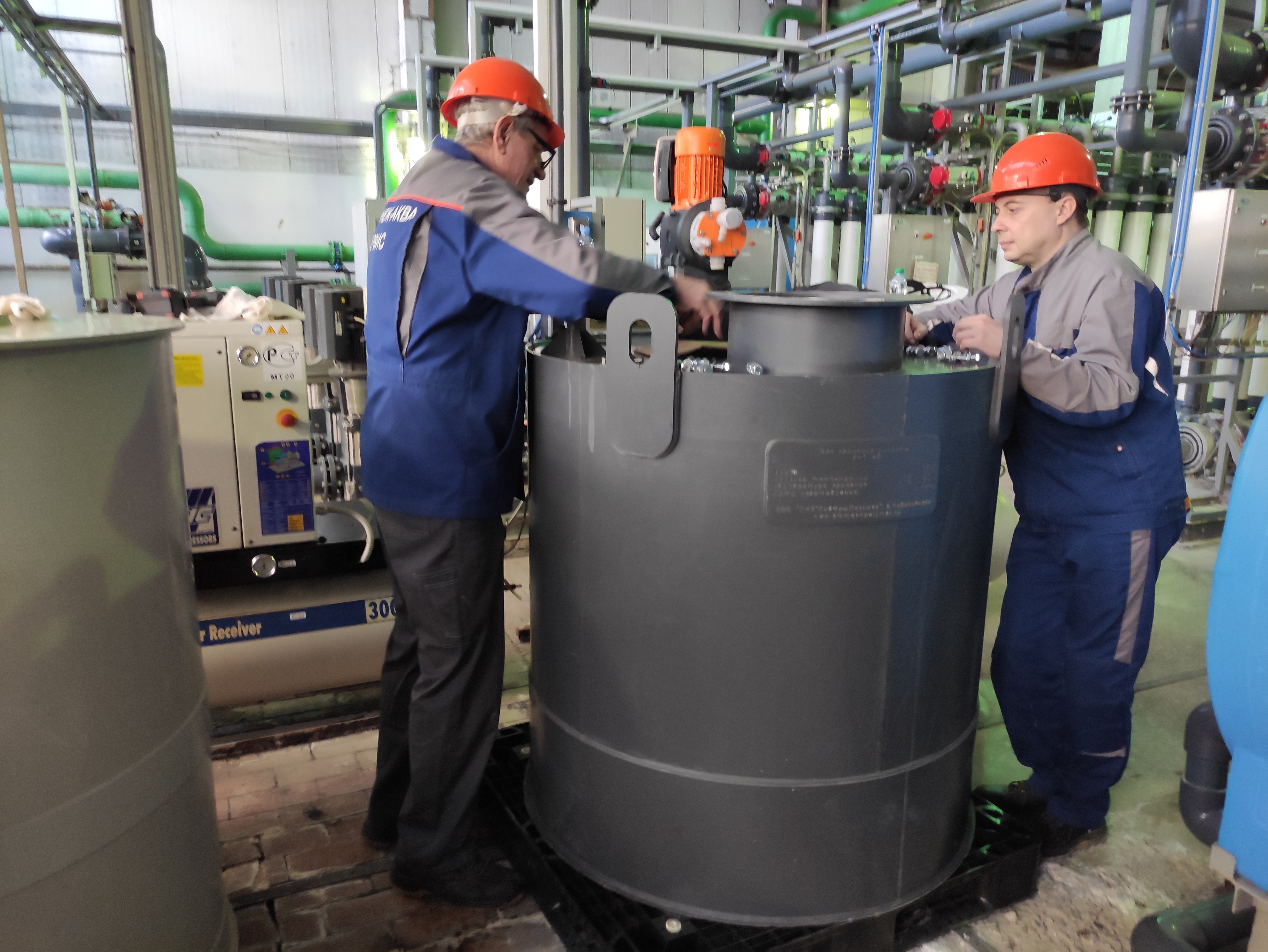 Монтаж оборудования